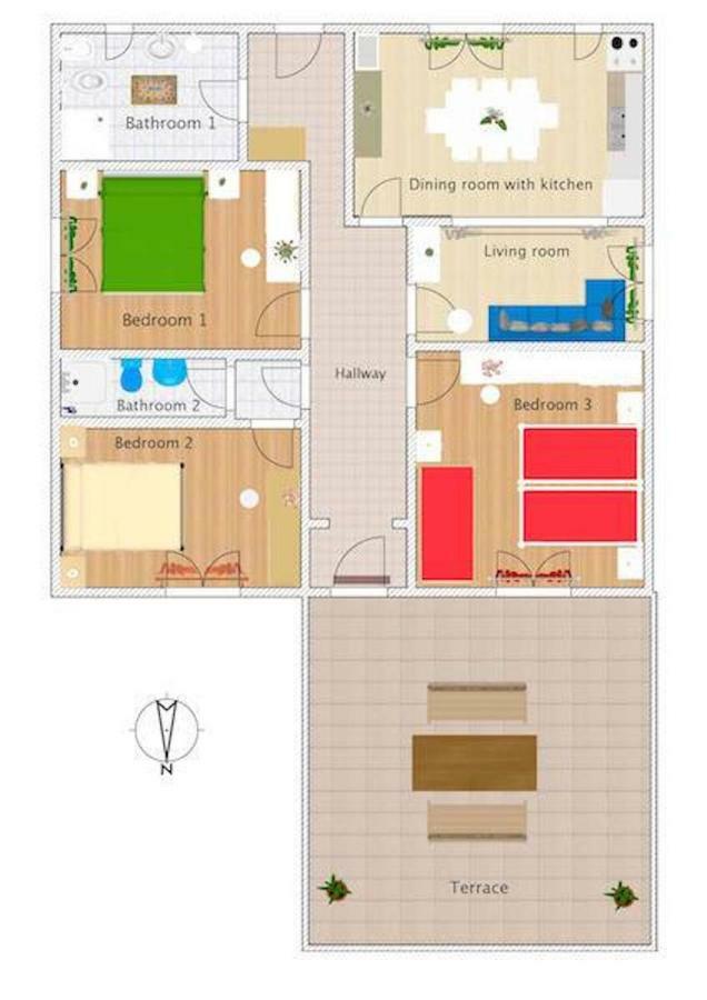 Apartments Villa Ana มาลี เดอร์เวนิค ภายนอก รูปภาพ